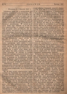 Zdrowie: miesięcznik poświęcony hygienie publicznej i prywatnej 1887, nr 16