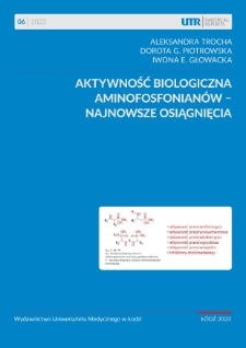 Aktywność biologiczna aminofosfonianów - najnowsze osiągnięcia
