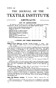 Abstracts - March (1936)