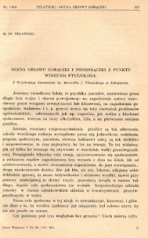 Lekarz wojskowy: dwutygodnik organ oficerów korpusu sanitarnego sł. czynnej i rezerwy 1930, R. XI, T. XV, nr 7,8,9