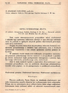 Lekarz wojskowy: dwutygodnik organ oficer&oacute;w korpusu sanitarnego sł. czynnej i rezerwy 1931, R. XIII, T. XVII, nr 5-8