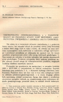 Lekarz wojskowy: dwutygodnik organ oficerów korpusu sanitarnego sł. czynnej i rezerwy 1930, R. XII, T. XVI, nr 3