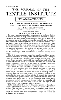 Transactions - November 1941