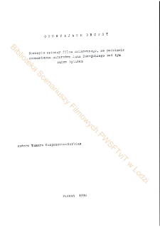 Oburzające dropsy (scenopis opisowy)