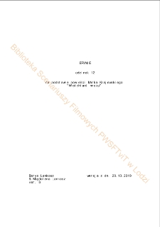 Erynie - odcinek 12 - Experimentum Crucis