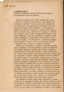 Błękitny pokój (konspekt i scenariusz)