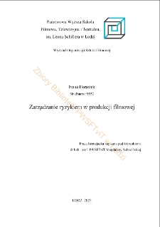 Zarządzanie ryzykiem w produkcji filmowej