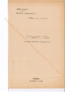 Stracona noc (scenariusz)