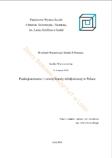 Funkcjonowanie i rozwój branży teledyskowej w Polsce