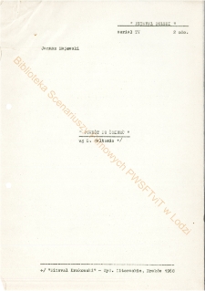 Powrót po śmierć - wersja 2 (scenariusz)