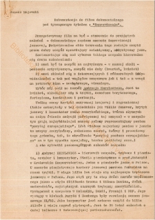 Opus Jazz (dokumentacja)