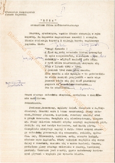 R&oacute;ża (scenariusz) wersja 2