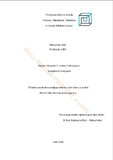 Przełamywanie konwencji gatunkowej teen dramy w serialu We Are Who We Are Luci Guadagnino