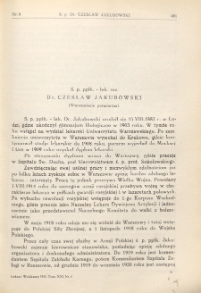Lekarz wojskowy: dwutygodnik Organ oficer&oacute;w korpusu sanitarnego sł. czynnej i rezerwy 1933, R. XIV, T. XXI, nr 6