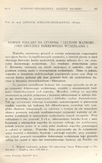 Lekarz wojskowy: dwutygodnik wydawany przez Departament Zdrowia Ministerstwa Spraw Wojskowych 1935, R. XVI, T. XXV, nr 4