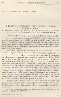Lekarz wojskowy: dwutygodnik wydawany przez Departament Zdrowia Ministerstwa Spraw Wojskowych 1935, R. XVI, T. XXV, nr 8