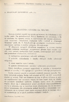 Lekarz wojskowy: dwutygodnik wydawany przez Departament Zdrowia Ministerstwa Spraw Wojskowych 1934, R. XV, T. XXIV, nr 7