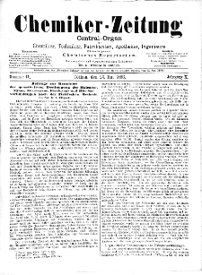Chemiker-Zeitung Jg. 10 Nr. 41 (1886)