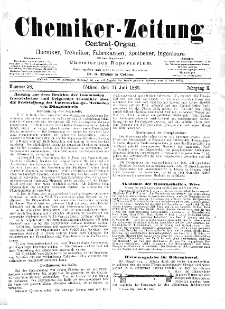 Chemiker-Zeitung Jg. 10 Nr. 58 (1886)