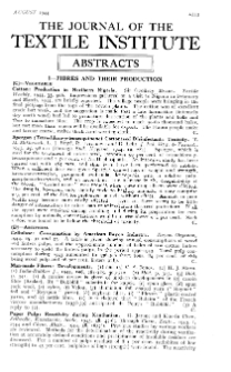 Abstracts - August (1944)