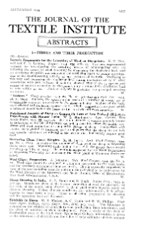 Abstracts - September (1944)