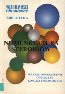 Nomenklatura steroid&oacute;w : zalecenia 1989