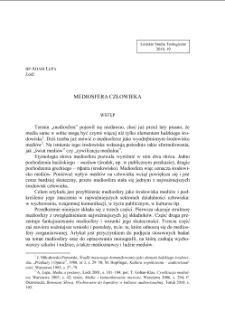 MEDIOSFERA CZŁOWIEKA