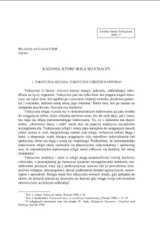 KAZANIA, KTÓRE BOLĄ SŁUCHACZY