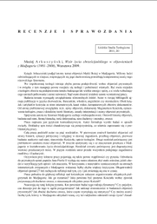 RECENZJE I SPRAWOZDANIA 2011