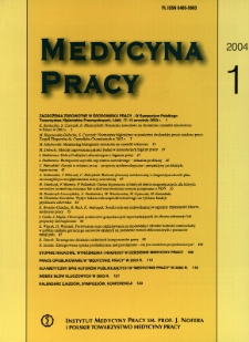 Alergia w miejscu pracy - prognozy epidemiologiczne i perspektywy profilaktyki higienicznej