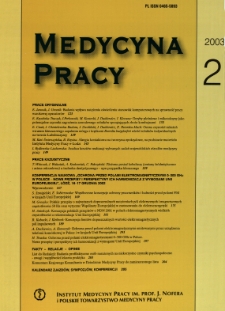 The analysis of costs involved in the implementation of tasks assigned to provincial occupational medicine centers