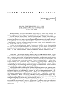 SPRAWOZDANIA I RECENZJE 2000