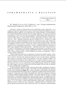 SPRAWOZDANIA I RECENZJE 2001