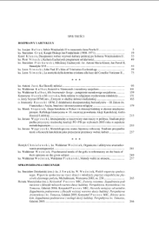 SPIS TREŚCI 2005