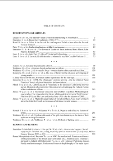 TABLE OF CONTENTS 2005