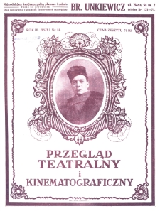 Przegląd Teatralny i Kinematograficzny nr 14 (1922)